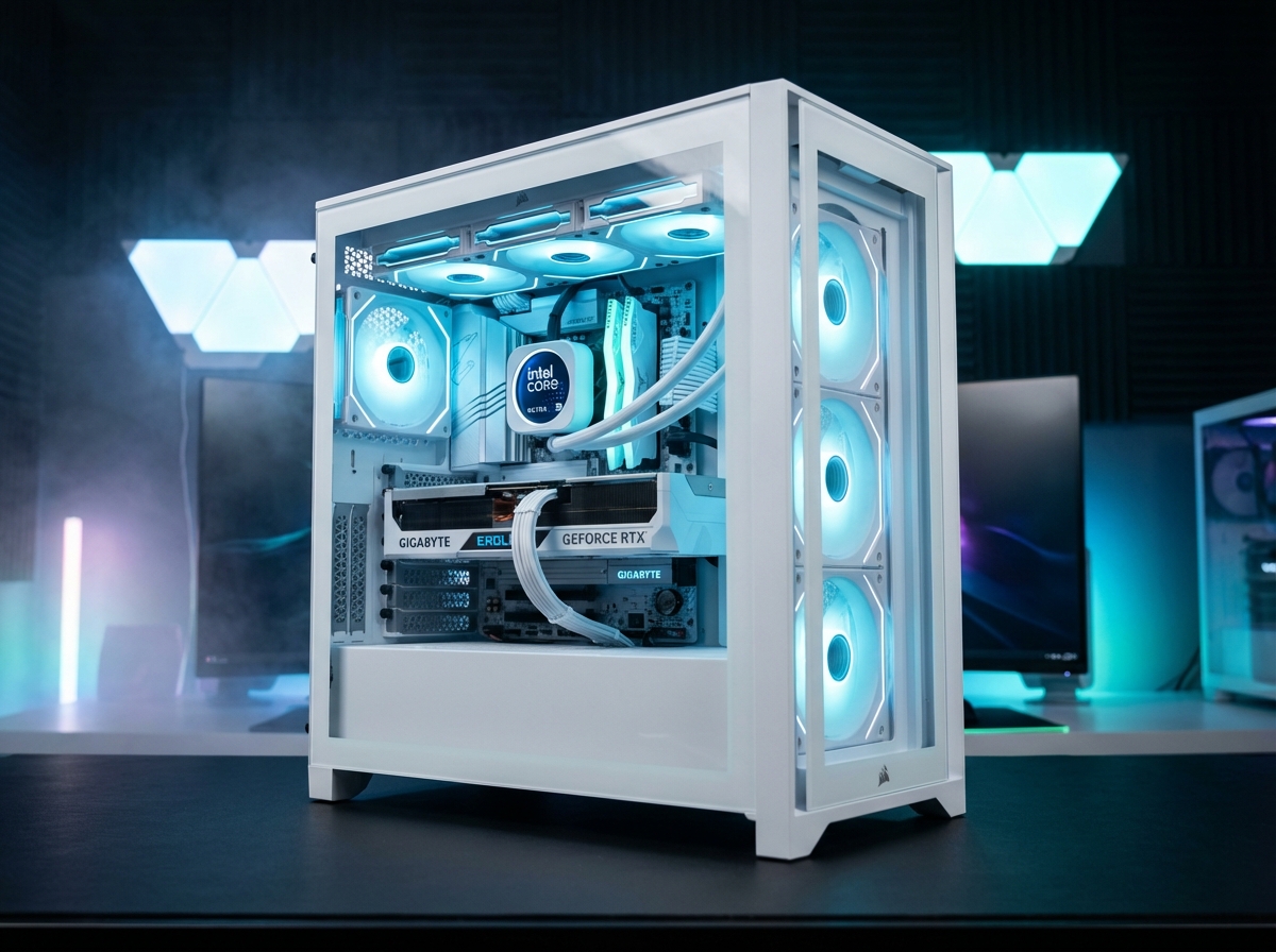 Intel White - View 3